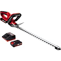 Einhell GE-CH 1846 Li Kit - Recortasetos inalámbrico 18V (longitud de corte: 460mm- longitud de la hoja: 520mm- espacio…
